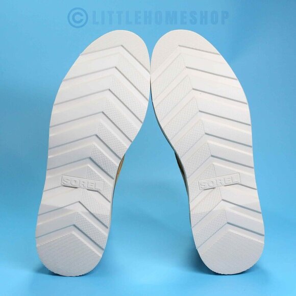 NWT! Sorel Hi-Line Lace Waterproof Boot in Geo Yellow, Jet, Size 8 - Picture 7 of 9